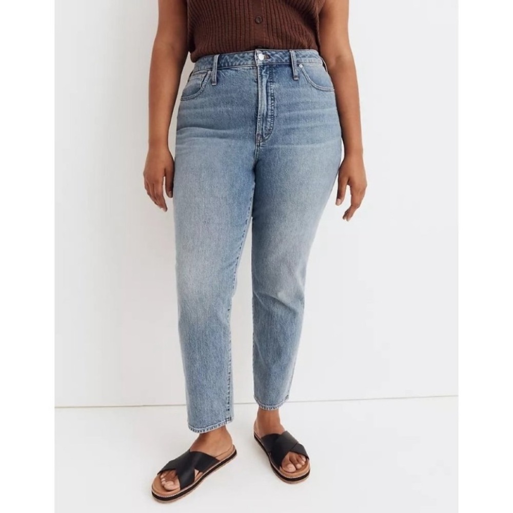 NWT Madewell The Curvy Perfect Vintage Jeans Heathcote Wash NG379 32